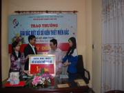 Trao thưởng giải ĐB xổ số kiến thiết trị giá 1 tỷ đồng