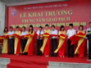 Khai trương TTGD Công ty TNHH MTV Xổ số kiến thiết Thủ đô và Chi nhánh XSKT Đông Anh