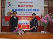 Trao thưởng giải đặc biệt Xổ số kiến thiết Miền Bắc trị giá 3 tỷ đồng